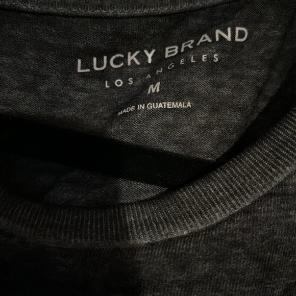 Lucky brand boho women’s medium tee shirt with bonus vintage shirt M - Picture 3 of 5